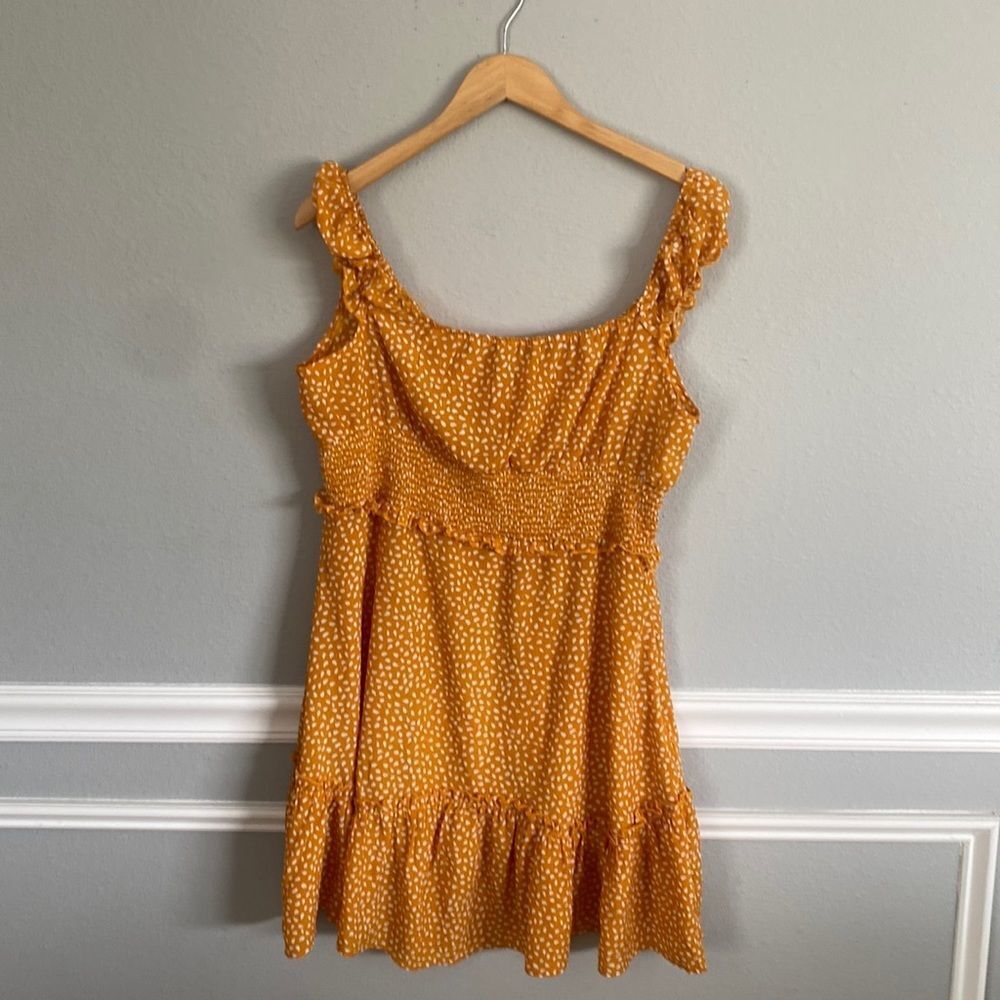 Ruffle Shoulder Sundress